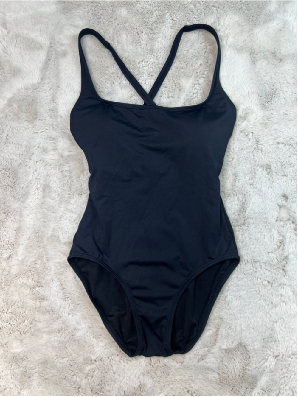 Michael Kors One Piece Swimsuit Black Size 6 Strappy Tie Up Back Bathing Suit